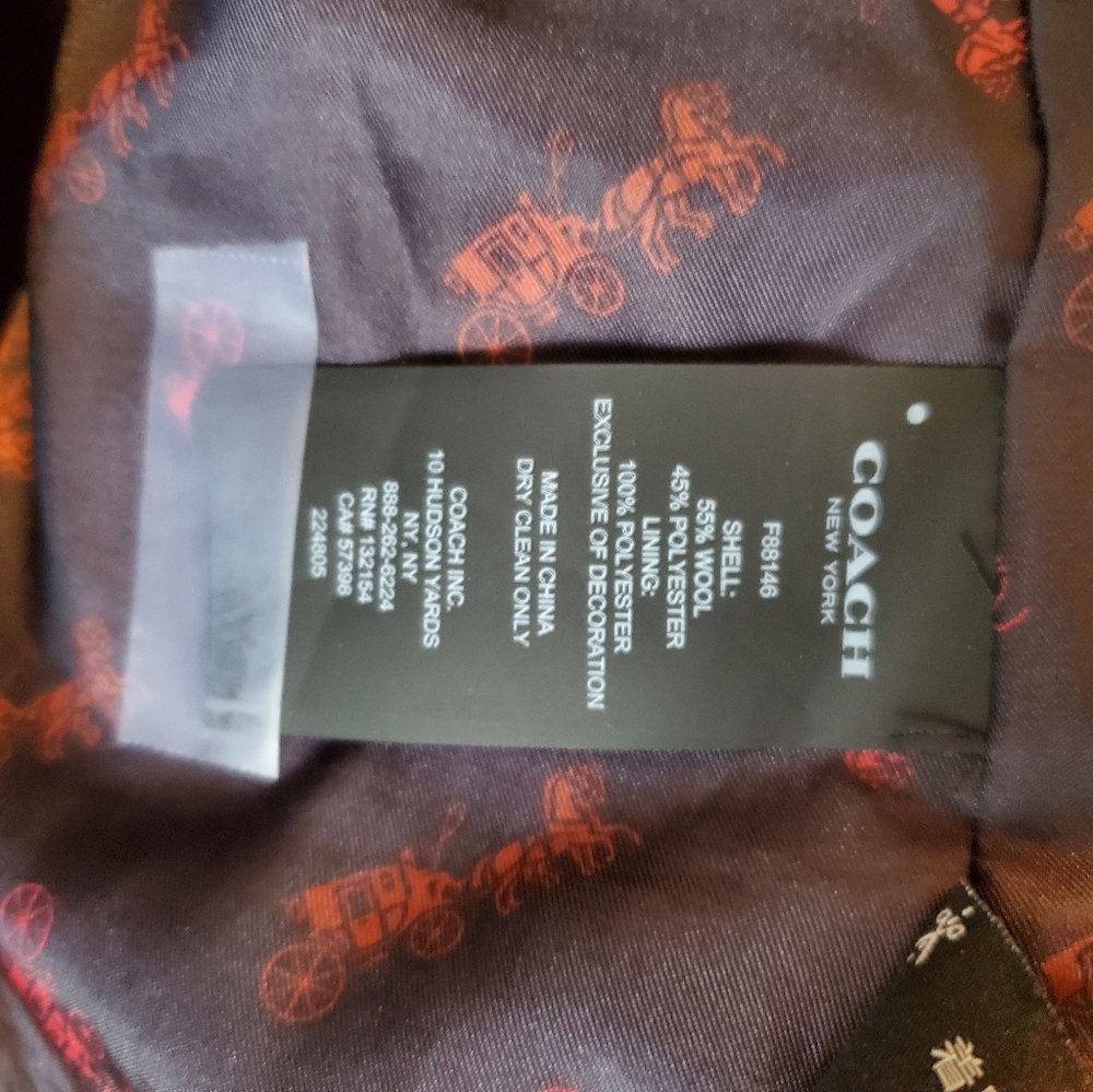 Coach wool jacket - Picture 4 of 9